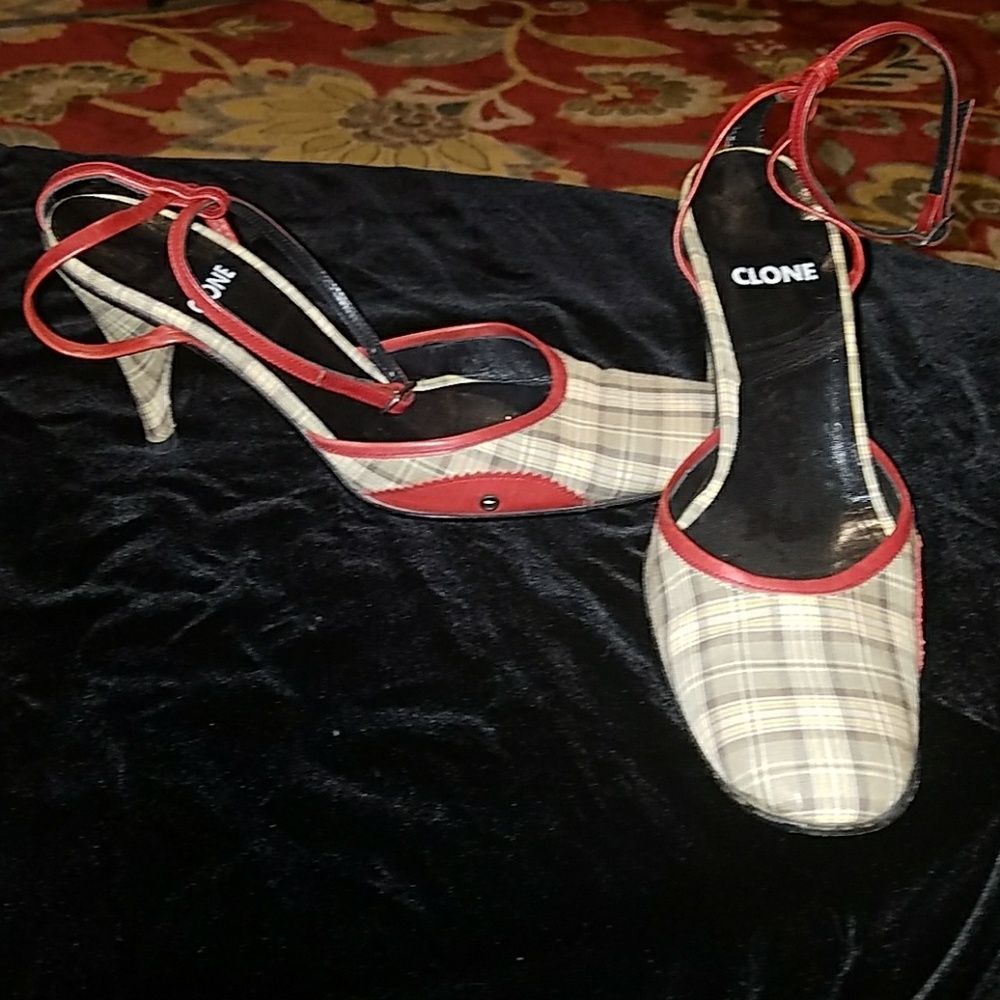 Clone ankle strap heels